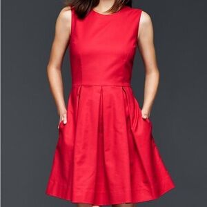 NWT Gap Sleeveless Fit & Flare Dress